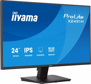 iiyama ProLite X2491H-B1 – kompiuterio monitorius, 23,8 col., Full HD 1920×1080, juodas