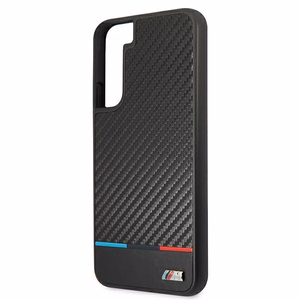 Dėklas telefonui BMW M Collection Triangles Case Samsung Galaxy S22+ - juodas