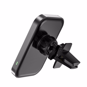 Tech-Protect CW19 MagSafe magnetinis automobilinis laikiklis su 15W indukciniu įkrovikliu oro angai - juodas
