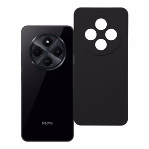 Чехол для Xiaomi Redmi 14C Silicone чёрный