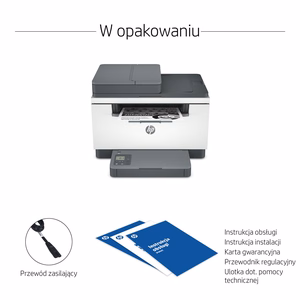 HP LaserJet MFP M234sdw spausdintuvas, nespalvotas, skirtas mažam biurui, spausdinimas, kopijavimas, skenavimas, dviejų dažnių Wi-Fi