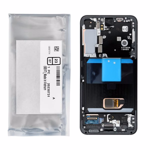 ServicePack LCD ekranas SAMSUNG S22 S901 GH82-27520E Pilka