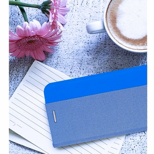 Flip case for Samsung A40 Sensitive Book blue