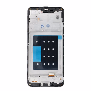 OLED LCD-дисплей REWA с рамкой для SAMSUNG A16 4G, черный