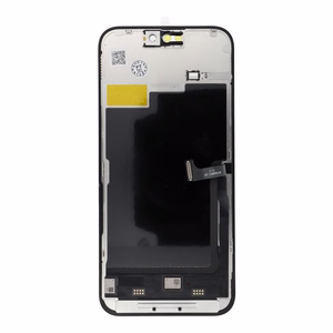 LCD ekranas (m) iPhone 15 Pro Max su jutikliniu skydeliu - juodas (m) (HD+ Incell) IC Transferable