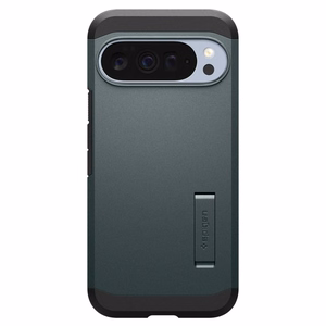 Spigen Tough Armor Mag MagSafe dėklas Google Pixel 10 Pro XL - žalia