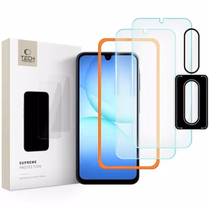 Tech-Protect Supreme Easy 3-pack Tempered Glass for Samsung Galaxy A17 4G / 5G