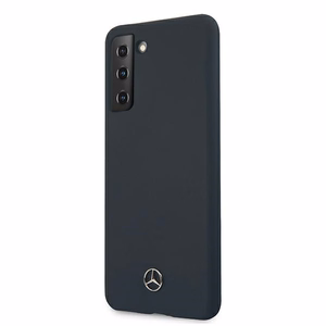 Dėklas telefonui Mercedes Silikoninis Line dėklas Samsung Galaxy S21+ mėlynas