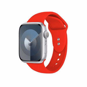 Crong Liquid strap for Apple Watch 44 / 45 / 46 / 49 mm, red