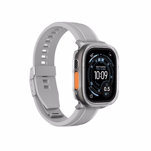AmazingThing Minimal apsauginis dėklas Apple Watch UItra 3 49mm - Skaidrus