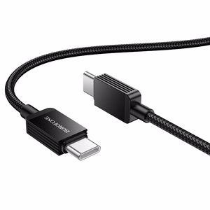 Borofone Кабель BX120 Placer - Type C to Type C - PD 60W 1 метр чёрный
