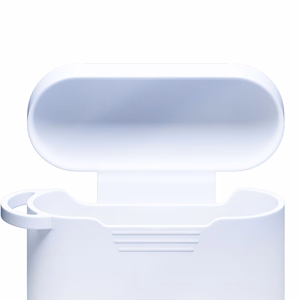 3mk silikoninis dėklas AirPods Pro 3 ausinėms – baltas