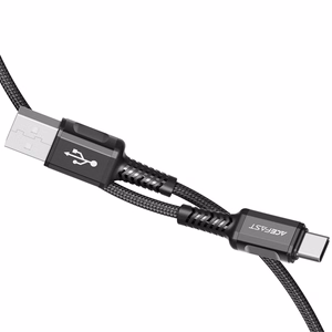 Acefast USB кабель - USB Type C 1.2m, 3A чёрный (C1-04 black)