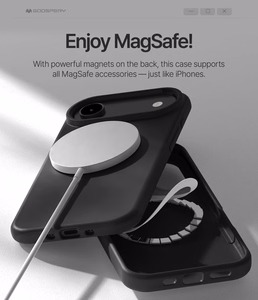 Case Mercury Pure Magsafe Silicon Case Apple iPhone Air red