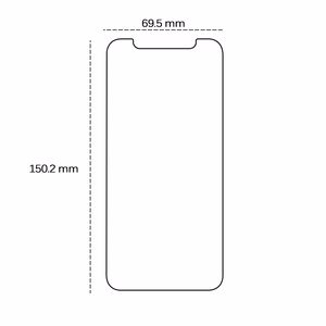 LCD apsauginis stikliukas 9H Apple iPhone XS Max/11 Pro Max