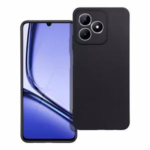 Чехол для Realme NOTE 50, матовый чёрный