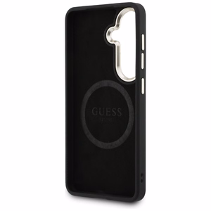 Guess case Perforated Logo MagSafe for Samsung Galaxy S26 black