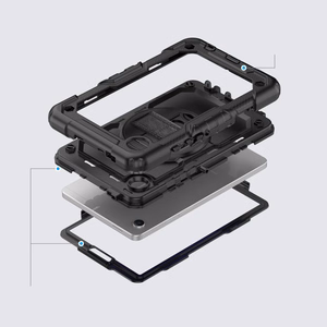 Tech-Protect Solid360 dėklas Samsung Galaxy Tab A9+ 11.0 X210 / X215 / X216 - juodas