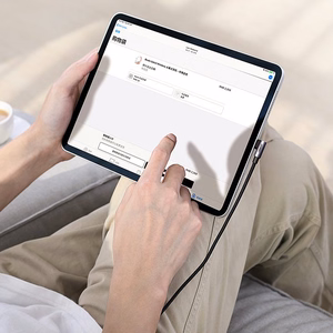 Ugreen US255 50125 кабель USB-C (прямой) / USB-C (угловой) PD QC 60W 3A 2м — серый