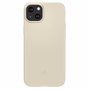 Spigen Thin Fit dėklas telefonui iPhone 15 Plus - smėlio spalvos
