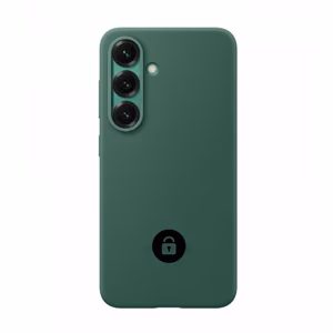 Phone Case "Silicone Cover" for Samsung A556 A55 5G green, in package