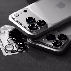 Ringke pilnas kameros dangtelio 2 dalių rinkinys iPhone 17 Pro - juodas