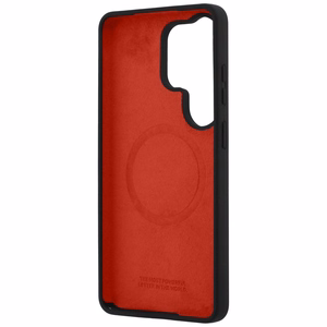 BMW M Silicone Tricolor Line MagSafe чехол для Samsung Galaxy S26 Ultra — чёрный