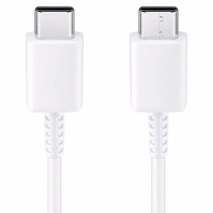 SAMSUNG originalus laidas Type-C į Type-C EP-DA705BWEGWW 1 m, baltas, blister