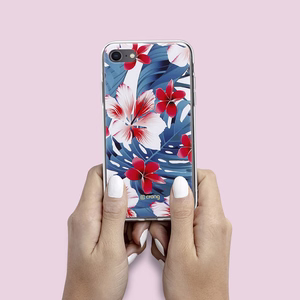 Crong Flower Pattern 03 dėklas, skirtas iPhone SE (2020 / 2022) / 8 / 7
