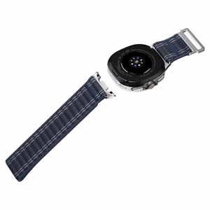 SPIGEN WBF1 dirželis SAMSUNG GALAXY WATCH 8 / CLASSIC (40 / 44 / 46 MM) tamsiai mėlynas