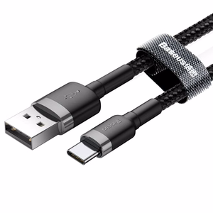 Baseus CATKLF-BG1 USB кабель 1 м USB A USB C чёрный