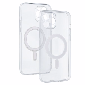 TEL PROTECT MagSilicone Case for Iphone 12 Pro Max Transparent