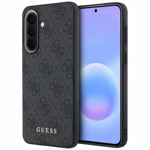 Чёрный чехол Guess HC PU 4G Classic для Samsung Galaxy A37