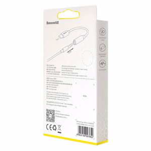 Audio adapteris Baseus L54 Type-C to 3.5mm pilkas CATL54-0G