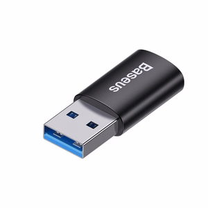 Адаптер Baseus Ingenuity Series USB-A3.1 на Type-C OTG чёрный ZJJQ000101