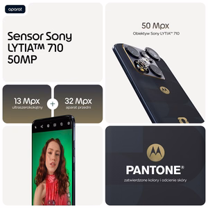Motorola edge 70 fusion FIFA Edition 17,2 cm (6.78") Dviguba SIM jungtis Android 16.0 5G C tipo USB 8 GB 256 GB 5200 mAh Juoda