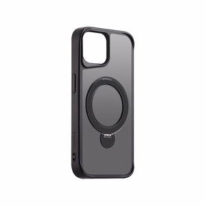 Etteri Matinis Magnetinis žiedas dėklas telefonui iPhone 15 6,1" juodas