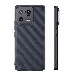 Dux Ducis Fino dėklas Xiaomi 13 Pro su silikoniniu rėmeliu pilkas