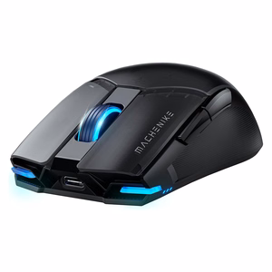 Machenike M7 Pro belaidė žaidimų pelė - juoda