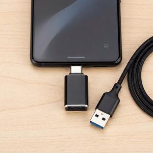 Adapter USB A 3.0 to Type C Blue Star - black