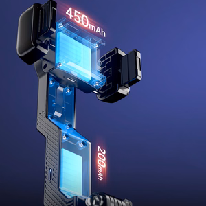 Blavec Селфи-палка Aluminium Fusion P-10 Gimbal штатив + пульт дистанционного управления 1 метр (SSFP10G-TRB10) чёрная