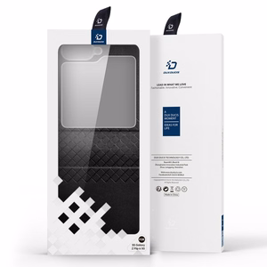 Dėklas Dux Ducis Bril Samsung F741 Z Flip6/F761 Z Flip7 FE violetinis