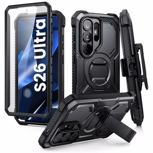 Supcase iBlason ArmorBox Clip Mag MagSafe чехол для Samsung Galaxy S26 Ultra чёрный