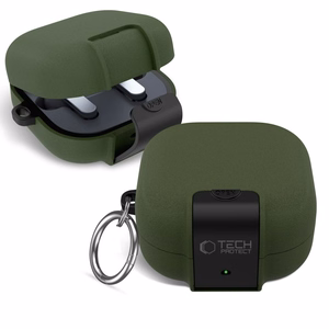 Tech-Protect Slim Hook Case for Samsung Galaxy Buds 4 / 4 Pro - Green