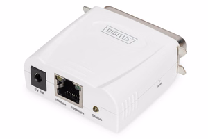 Digitus DN-13001-1 spausdinimo serveris Eterneto LAN Balta
