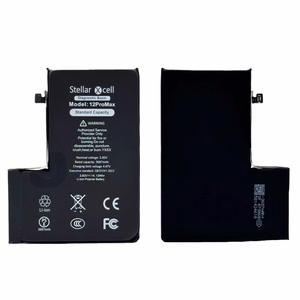 Аккумулятор StellarXcell Diagnostic для Apple iPhone 12 Pro Max, 3687 мА·ч (стандартная ёмкость + высококачественная копия BMS)