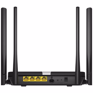 Cudy LT500 belaidis maršrutizatorius Fast Ethernet dviejų dažnių (2.4 GHz / 5 GHz) 4G juodas