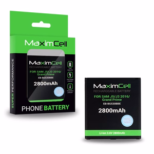 Maximcell Battery for Samsung J500/J320 Galaxy J5/J3 2016/Grand Prime (EB-BG530BBE) 2800mAh Li-ion