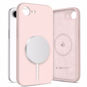 TECH-PROTECT Silikoninis MAGSAFE Iphone 16E / 17E Pink Pearl