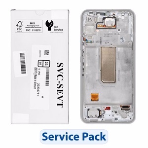 ServicePack LCD Display SAMSUNG A34 5G A346B Silver GH82-31201B